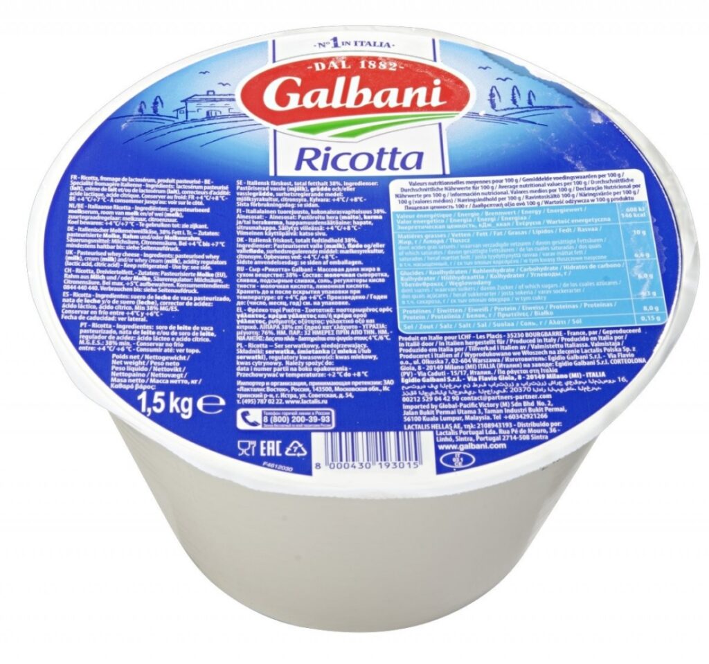 ricotta cheese