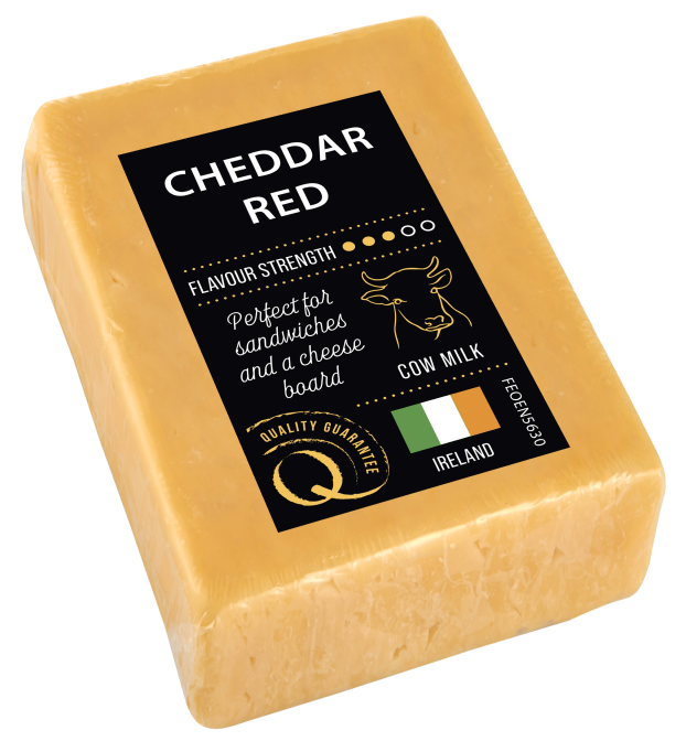 cheddar cheese red